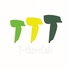 TTT Cafe ティースリーカフェのロゴ